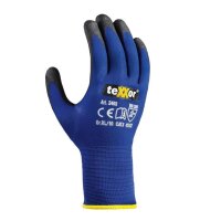 Nylon-Strickhandschuhe TOUCH - teXXor® Blau/Schwarz 11
